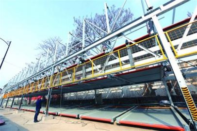 青岛今年新增公共泊位5000个 立体停车场加速建设中