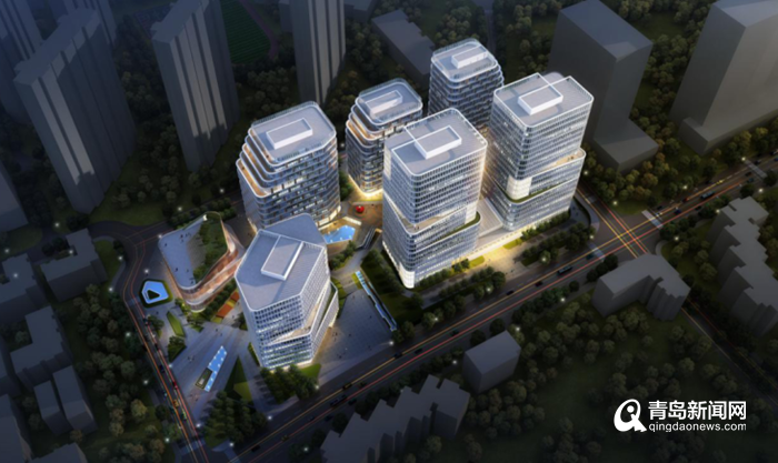 青岛科技创新园明年竣工 系全市首个全绿色建筑园区
