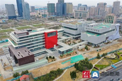 打造文化新地标！青岛西海岸新区市民中心项目竣工