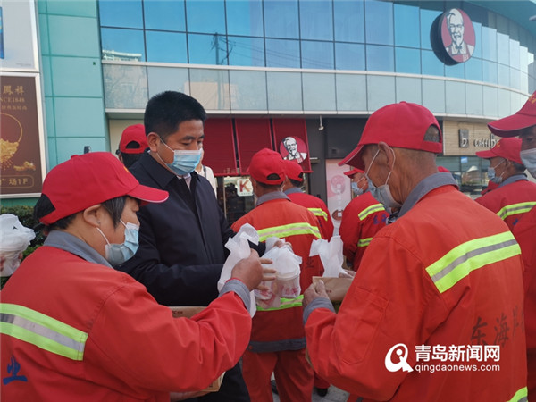 300份早餐免费送?青岛这场公益活动致敬＂城市美容师＂