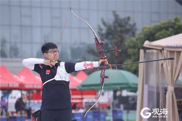 正中“靶心”！青岛射箭名将王大鹏以总分第一名成绩获东京奥运参赛资格