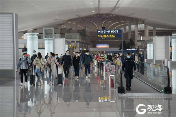 青岛胶东国际机场举行首次综合演练