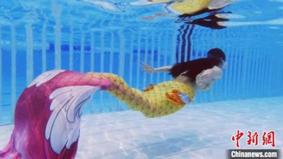 “美人鱼”在中国悄然兴起 催生“梦幻”新职业