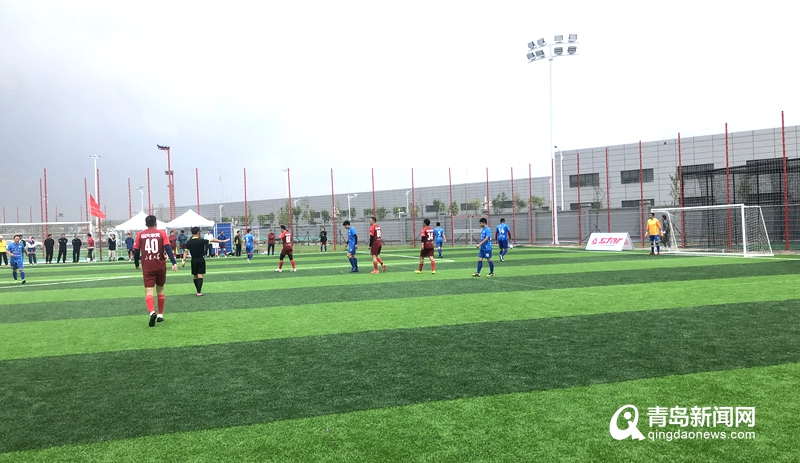 青岛地产杯·2021第三届中国高校(青岛)校友足球赛火热开赛