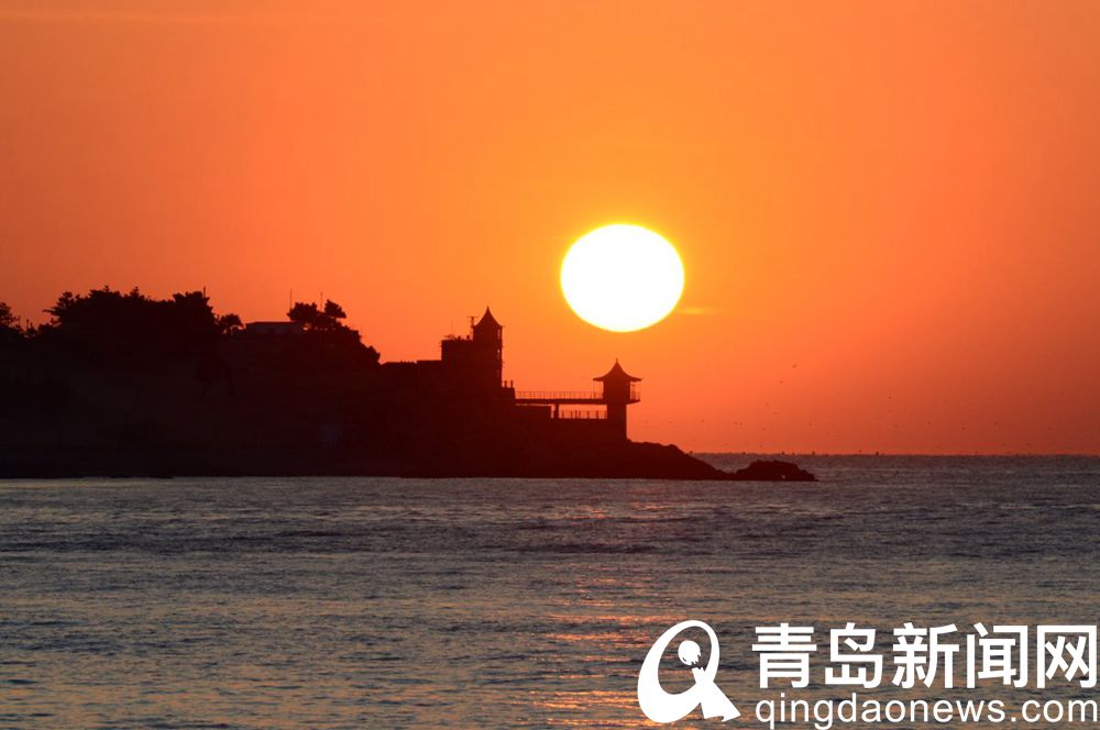 海岛亭多重元素齐聚 小麦岛成新的海上日出网红拍摄地