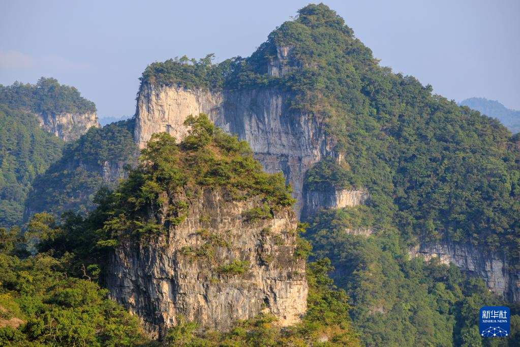 探访世界自然遗产地：施秉云台山