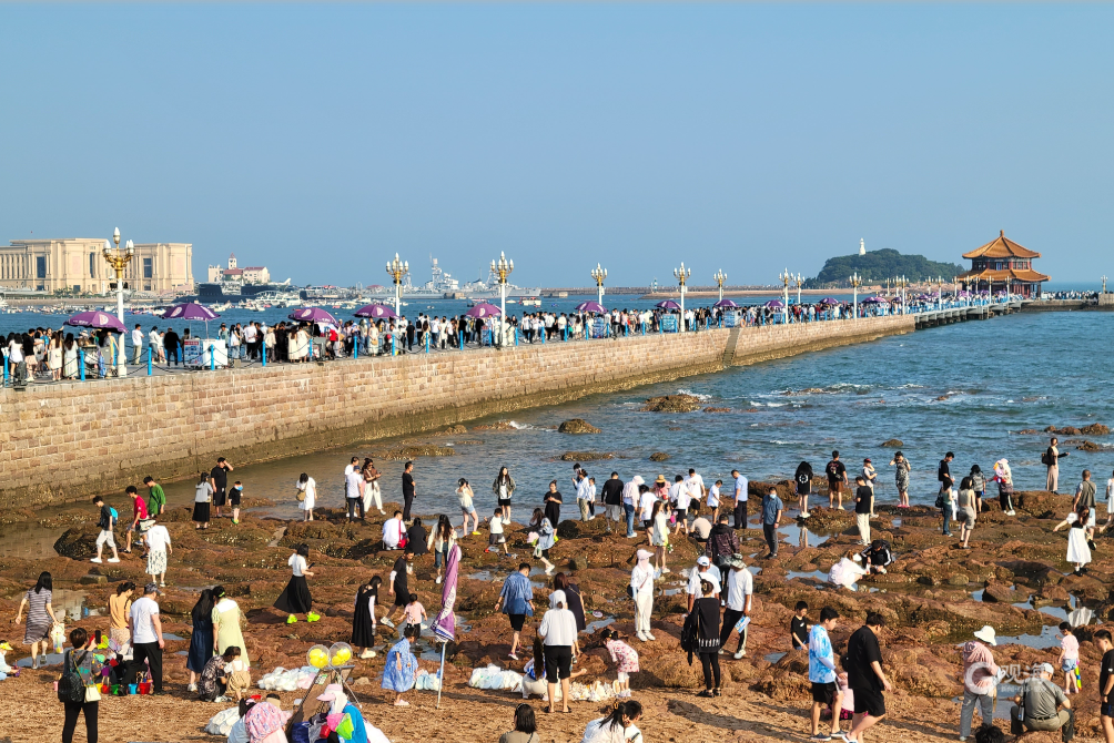 交通便利、旅游场景丰富，周末青岛“双日游”成外地游客“新选项”