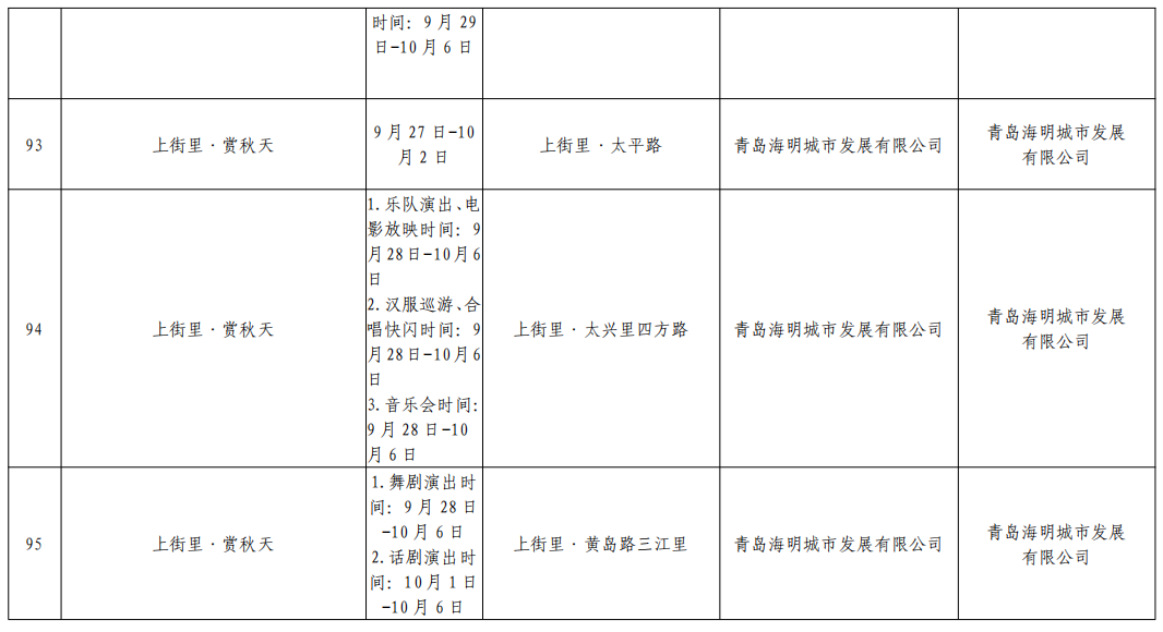 178项活动！2023青岛市中秋国庆期间文化文艺类活动演出汇总