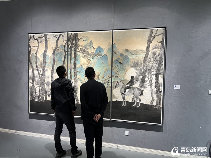 免费观展 当代水墨艺术邀请展亮相青岛澜湾美术馆