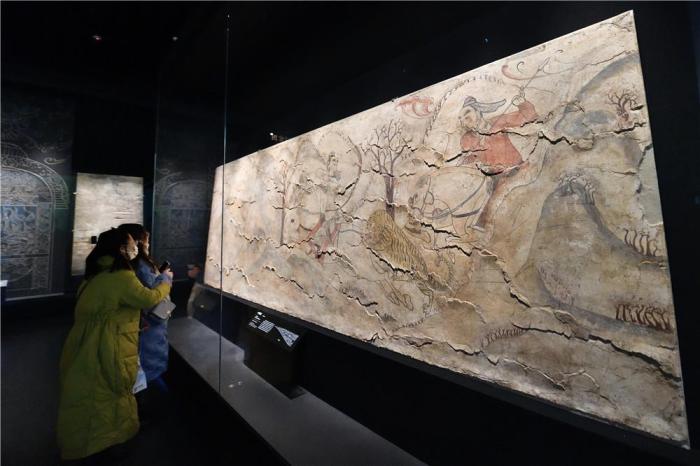 中国首座墓葬原址保护壁画博物馆开馆