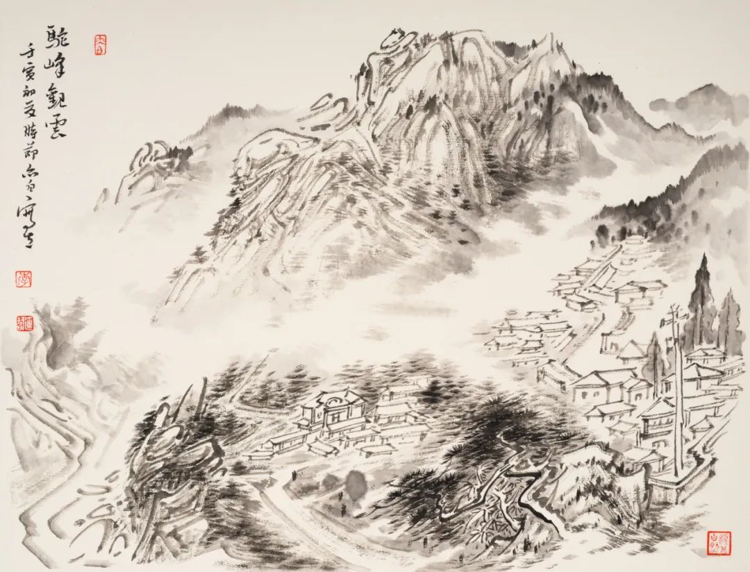青岛画家笔下的水墨崂山——李延智《崂山十二景》新作清赏