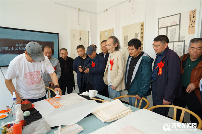 “秦风汉韵”首届全国砖刻书法展暨青岛当代砖刻书法博物馆开馆仪式成功举行