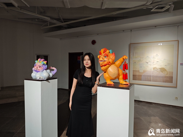 创意满满！＂蔚蓝视界·第一届驻青高校优秀美术毕业作品联展＂正式开展