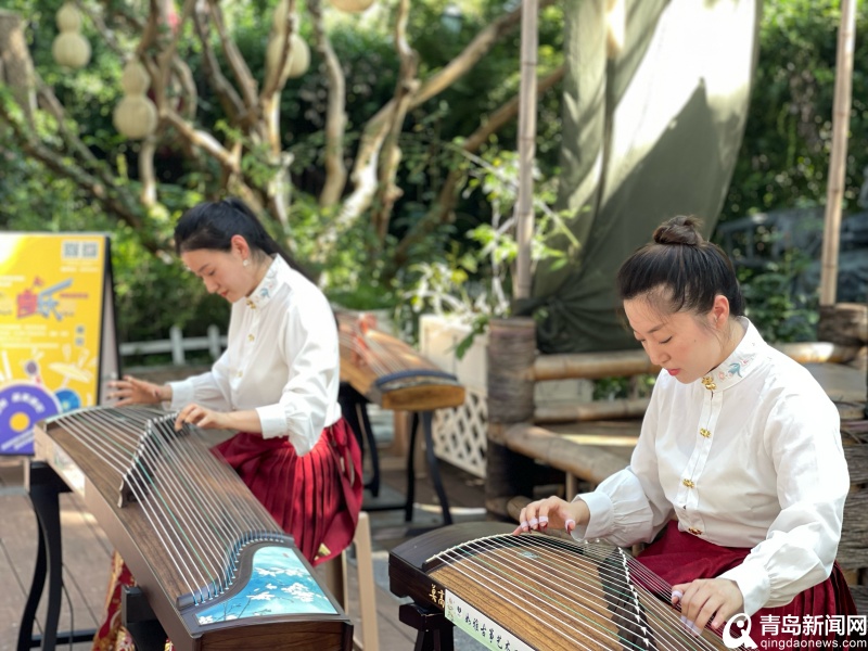 在青岛街头聆听音乐之美 “城市音乐角”赋能城市文旅特色