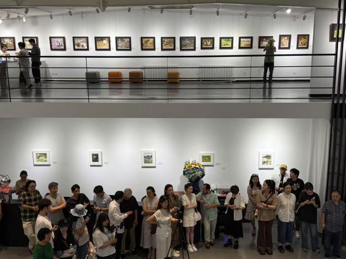 “诗意的栖居”朱春林油画展在京开幕