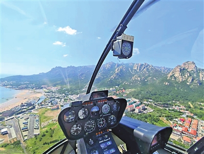 青岛王哥庄街道开辟“空中经济”新赛道 低空旅游带来全新体验
