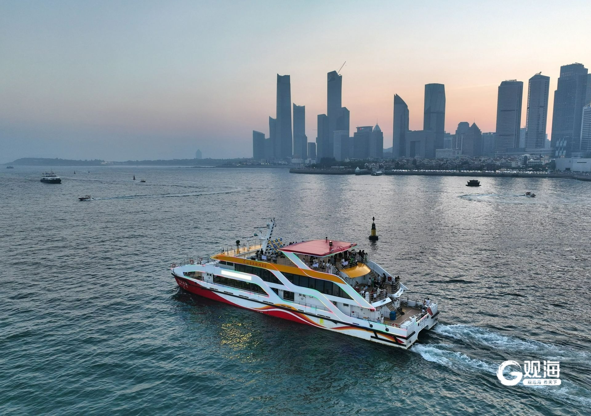年度待客超400万人次!青岛海上旅游新产品吸睛