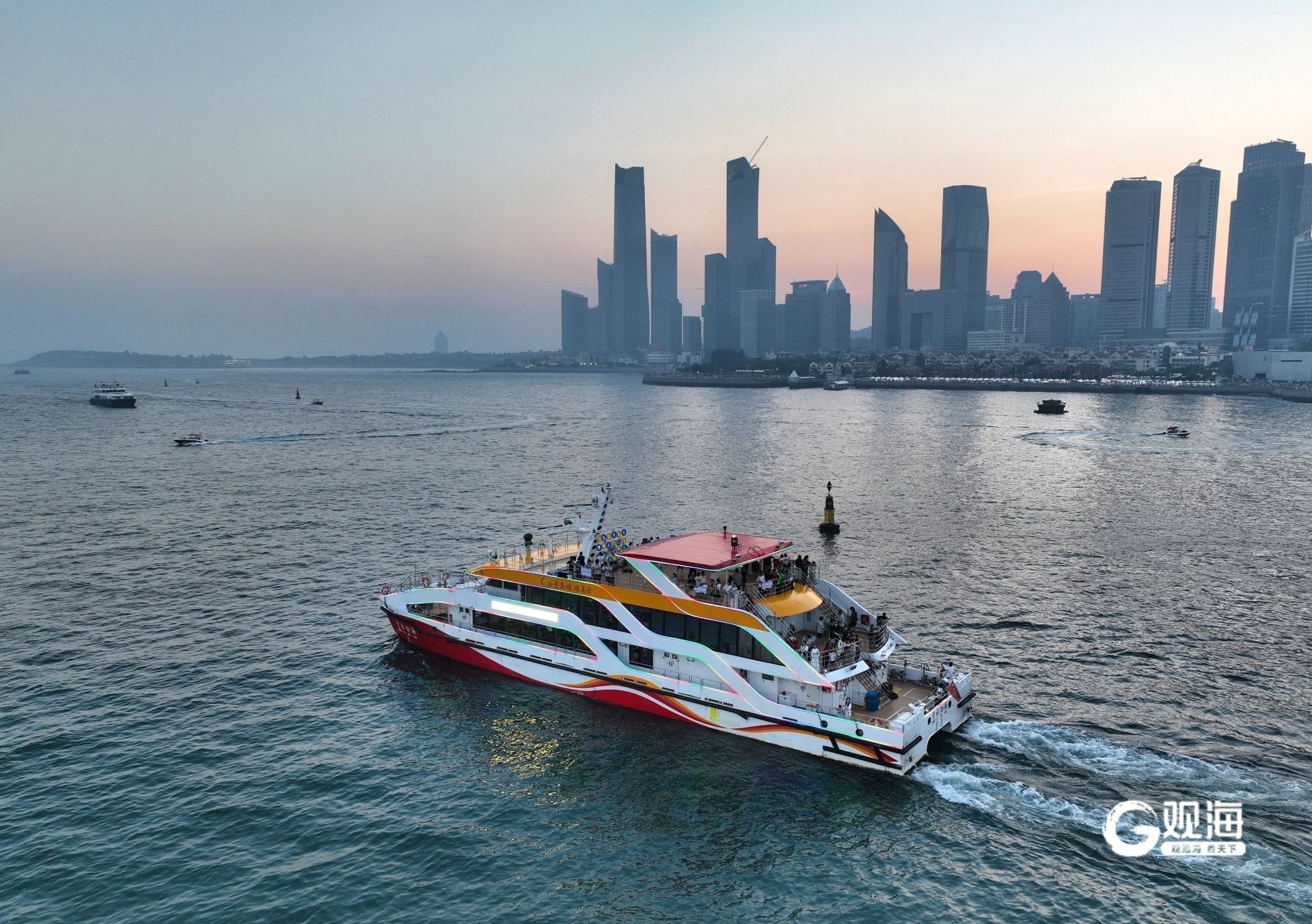 加“码”海上游,<font color='red'>青岛</font>海