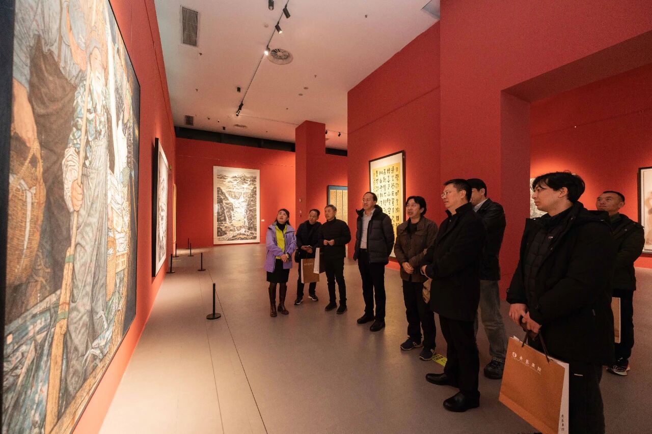 “江风海韵——青岛画院作品展”在重庆隆重开幕