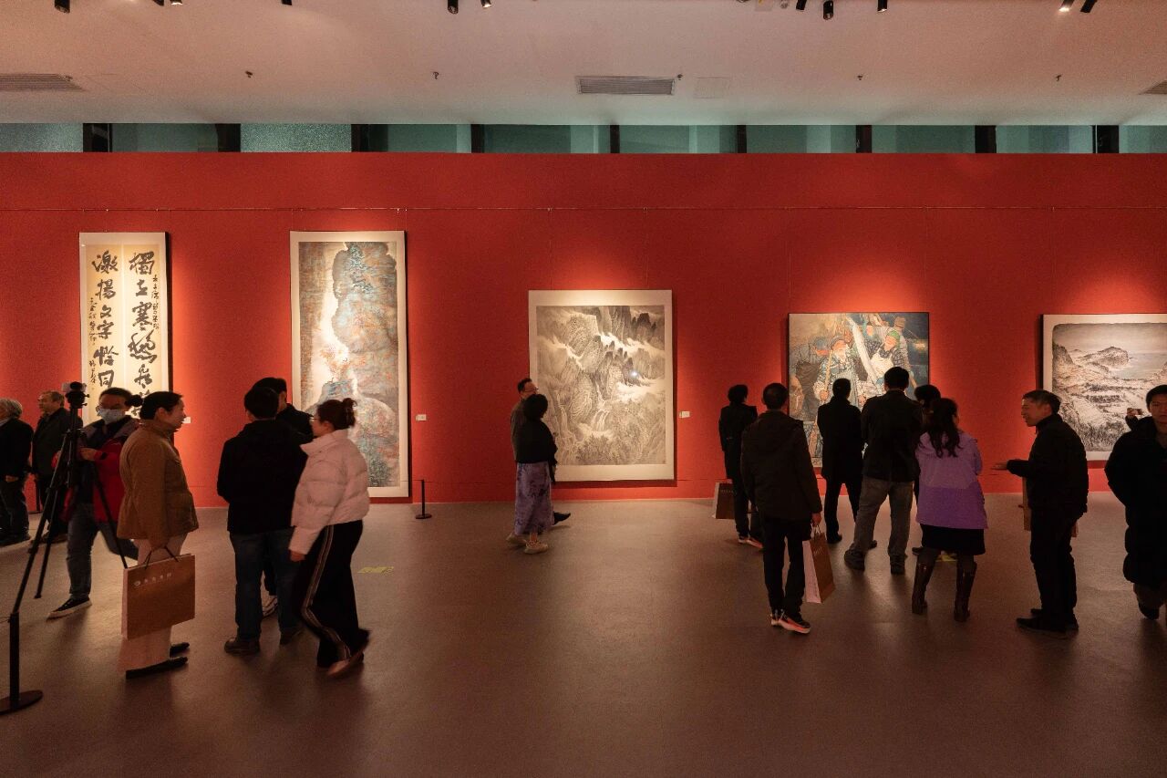 “江风海韵——青岛画院作品展”在重庆隆重开幕