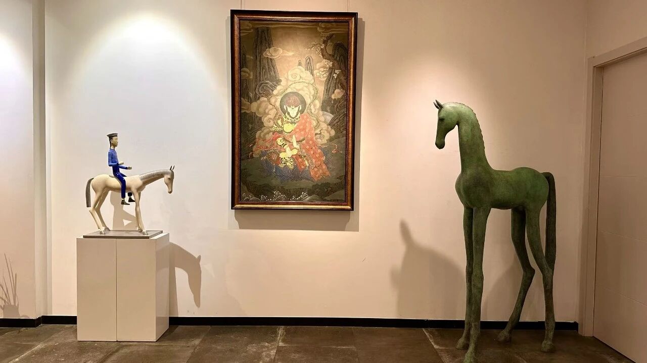 展讯丨“壁境丹心”宫廷壁画展——唐震个展即将在青岛开幕