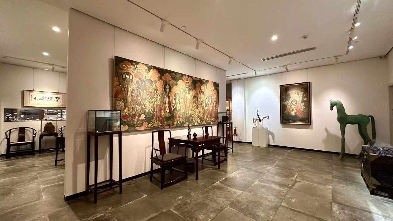 展讯丨“壁境丹心”宫廷壁画展——唐震个展即将在青岛开幕