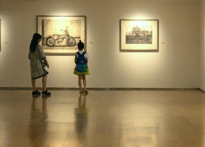 央美百年素描精品展落地长沙 梳理中国造型艺术教育脉络