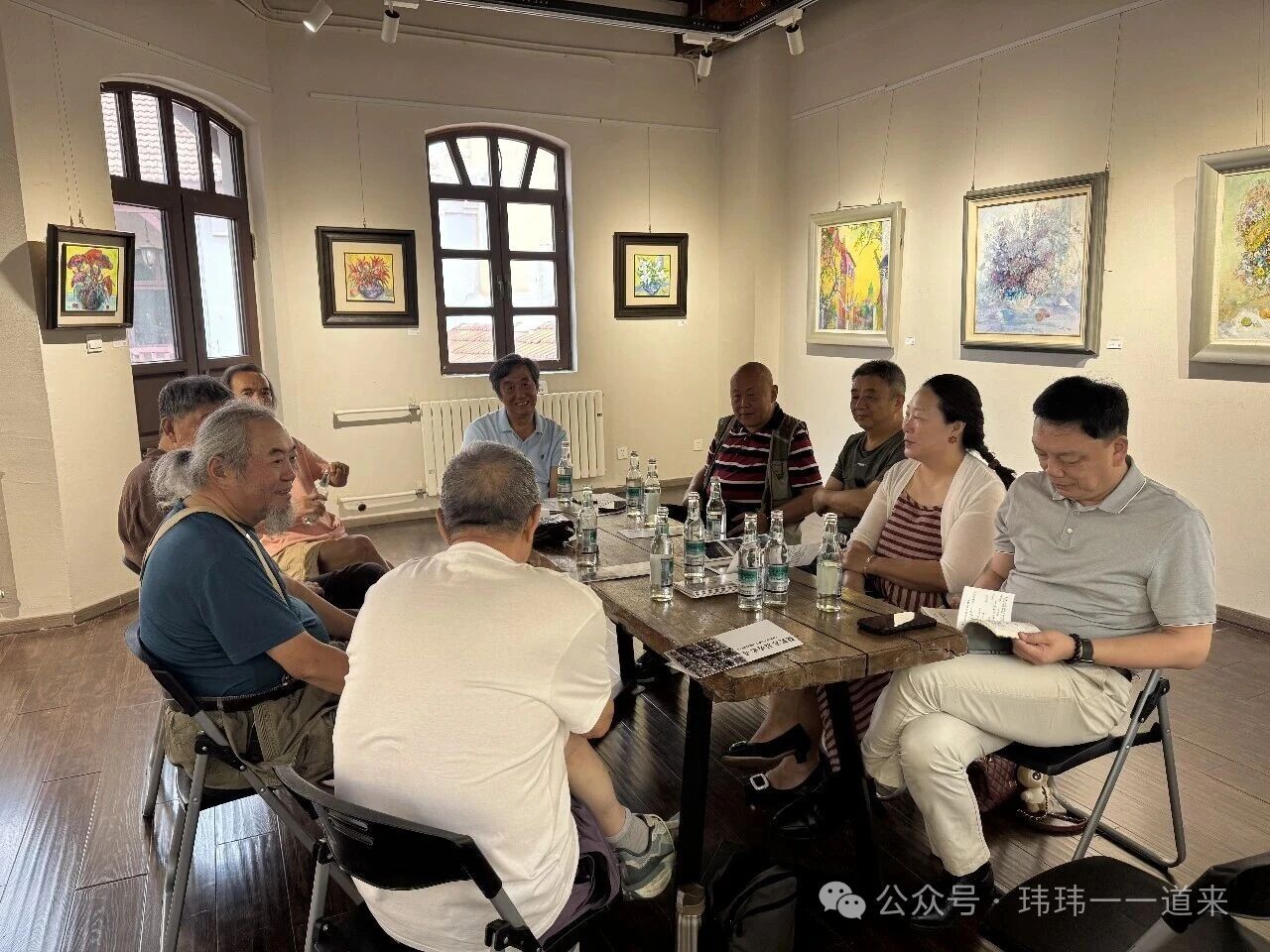 意象油画本土化探索结硕果 郑照国艺术作品研讨会在洛川家美术馆举行
