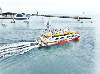 青岛海上旅游北方第一、全国前三