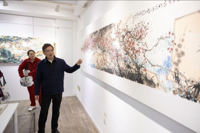 甄选力作 苏东天书画艺术展在京启幕
